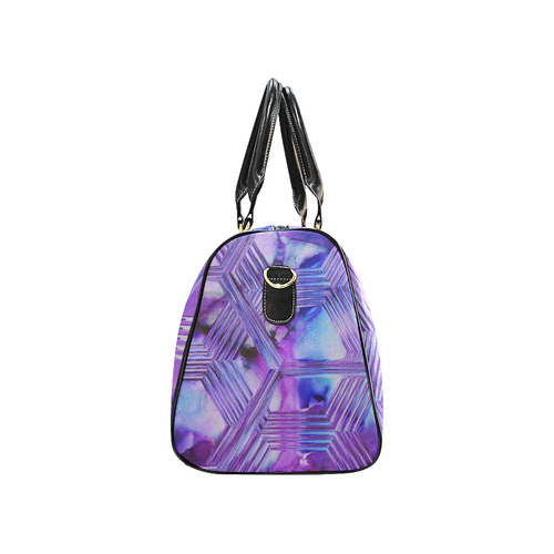 ultra violet x New Waterproof Travel Bag/Small (Model 1639)