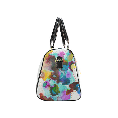 colorful ink New Waterproof Travel Bag/Small (Model 1639)