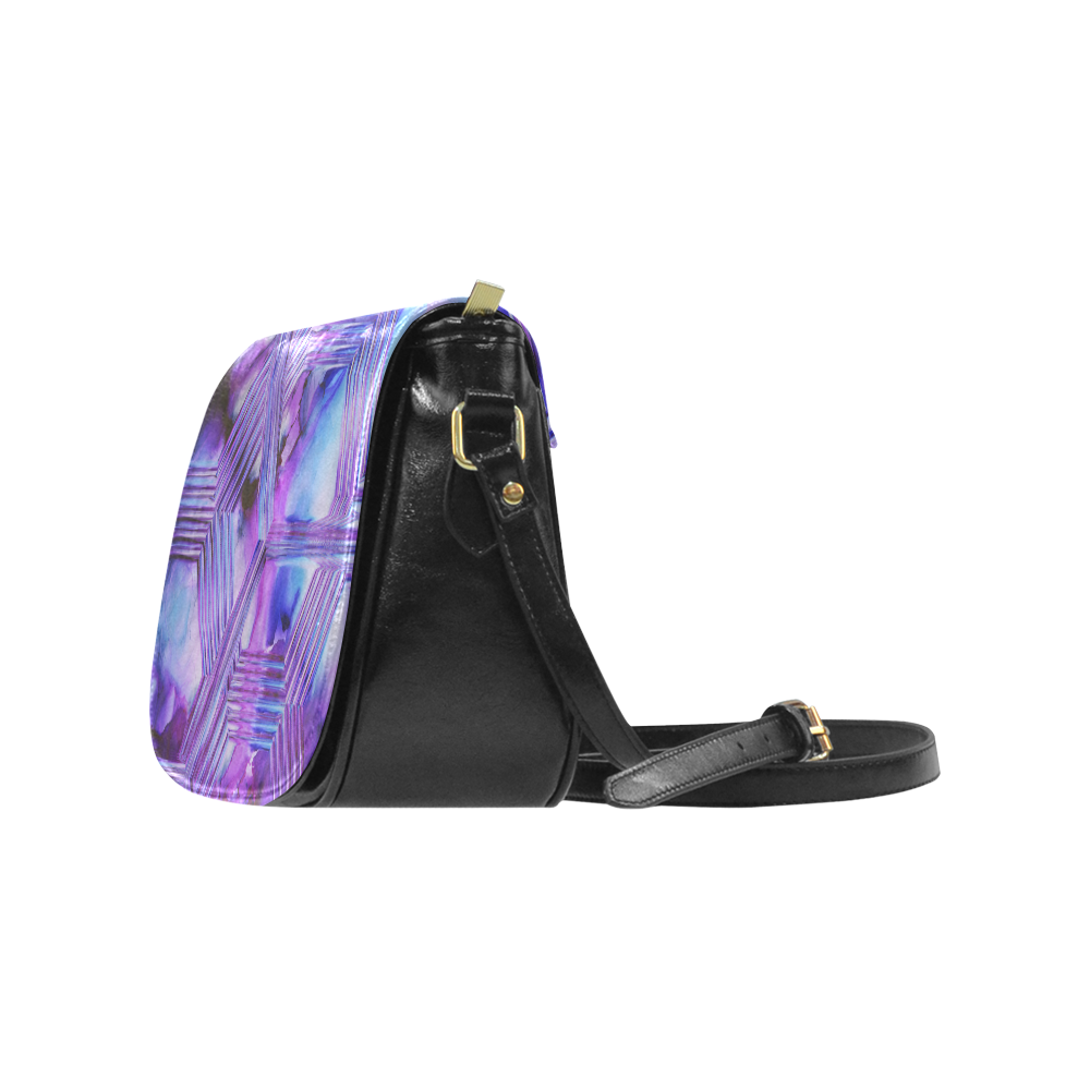 ultra violet x Classic Saddle Bag/Small (Model 1648)