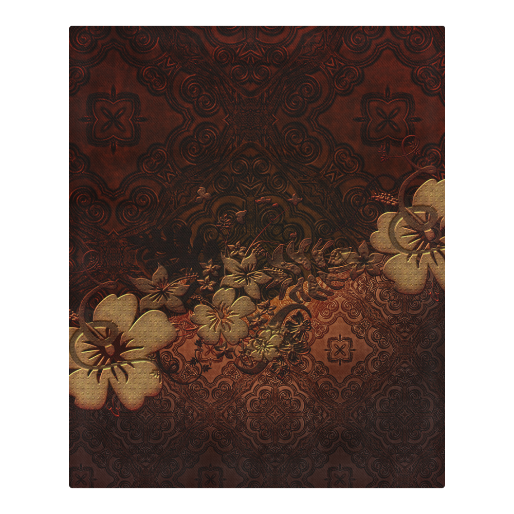 Floral design, vintage 3-Piece Bedding Set