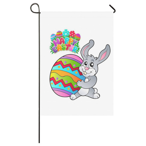 Happy Easter by Artdream Garden Flag 28''x40'' （Without Flagpole）