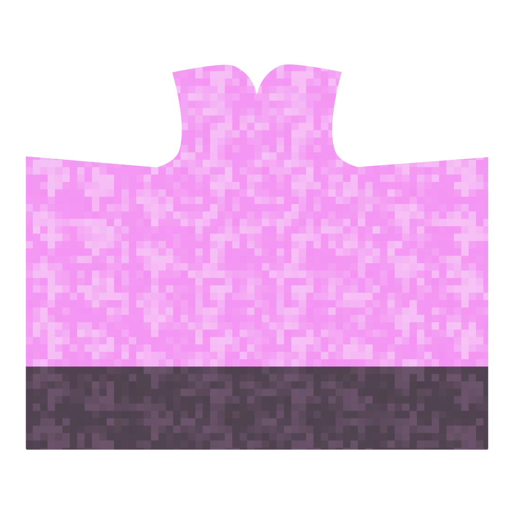 crop2_pinkblacklace Hooded Blanket 60''x50''