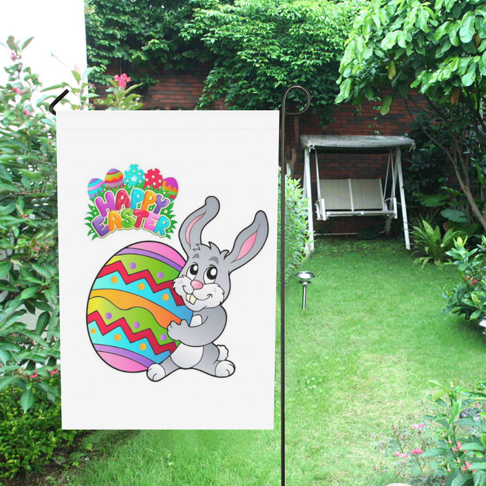 Happy Easter by Artdream Garden Flag 28''x40'' （Without Flagpole）