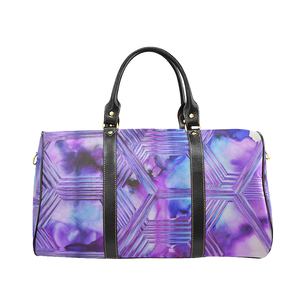 ultra violet x New Waterproof Travel Bag/Small (Model 1639)