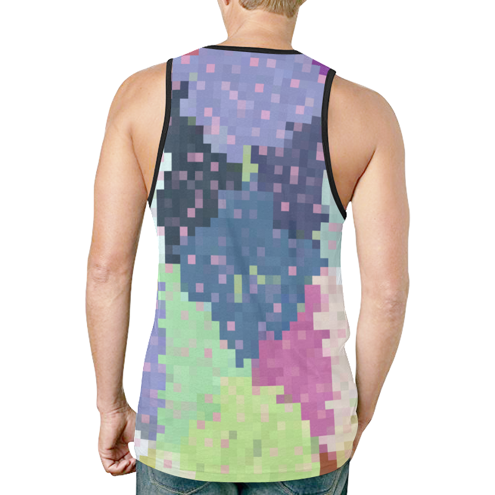 Color Mosaic by Artdream New All Over Print Tank Top for Men (Model T46)