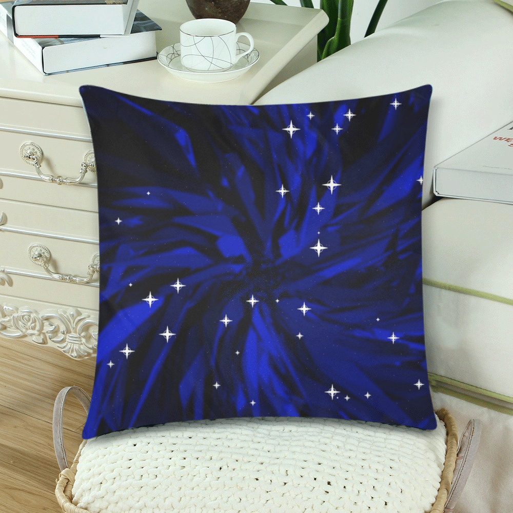 Stardust by Artdream Custom Zippered Pillow Cases 18"x 18" (Twin Sides) (Set of 2)
