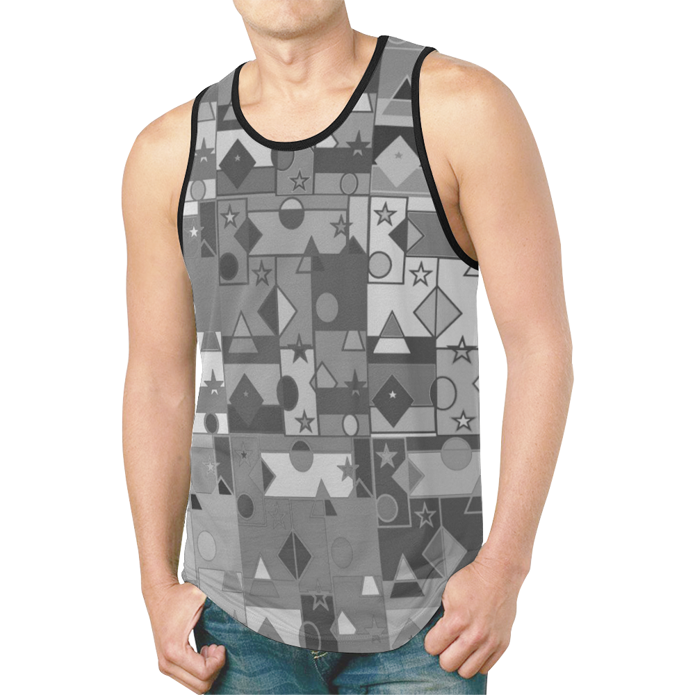 Geometrix by Artdream New All Over Print Tank Top for Men (Model T46)