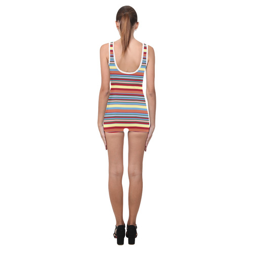 andy_stripes Classic One Piece Swimwear (Model S03)