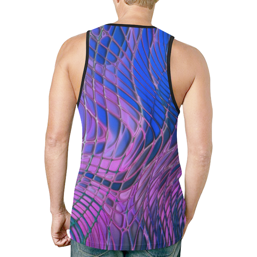 energy liquids 4 by JamColors New All Over Print Tank Top for Men (Model T46)