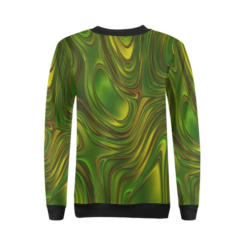 energy liquids 1g All Over Print Crewneck Sweatshirt for Women (Model H18)