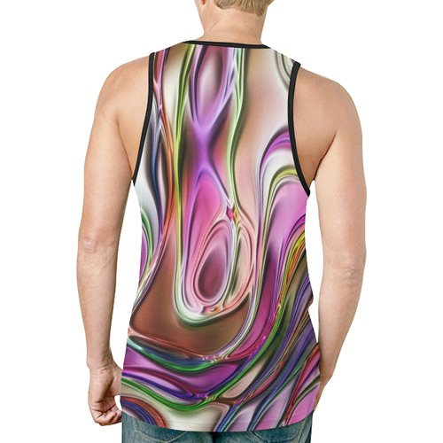 energy liquids 5 by JamColors New All Over Print Tank Top for Men (Model T46)