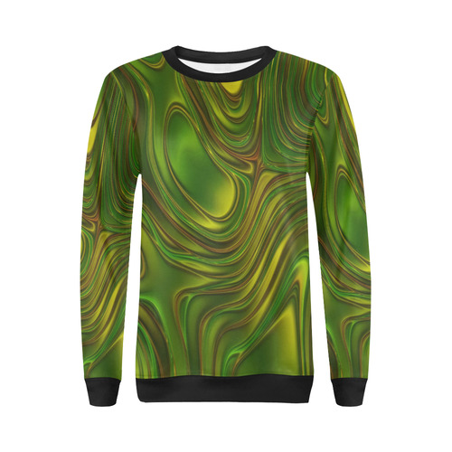 energy liquids 1g All Over Print Crewneck Sweatshirt for Women (Model H18)