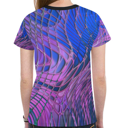 energy liquids 4 by JamColors New All Over Print T-shirt for Women (Model T45)