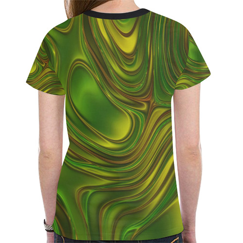 energy liquids 1g New All Over Print T-shirt for Women (Model T45)