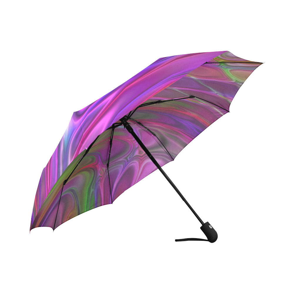 energy liquids 3 by JamColors Auto-Foldable Umbrella (Model U04)