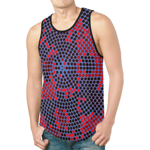 Point System by Artdream New All Over Print Tank Top for Men (Model T46)