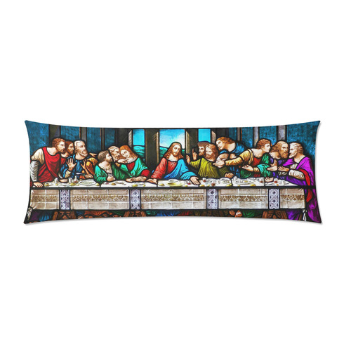 The Last Supper Custom Zippered Pillow Case 21"x60"(Two Sides)