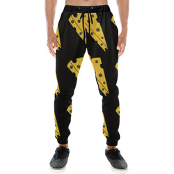 So Cheezy Men's All Over Print Sweatpants (Model L11)