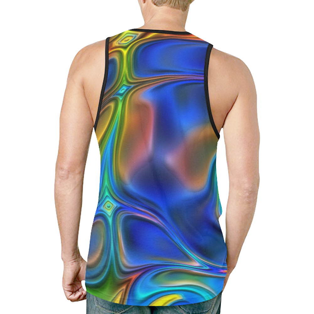 energy liquids 6 by JamColors New All Over Print Tank Top for Men (Model T46)