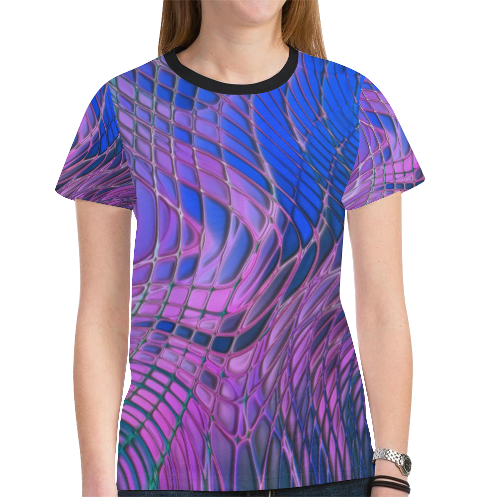 energy liquids 4 by JamColors New All Over Print T-shirt for Women (Model T45)