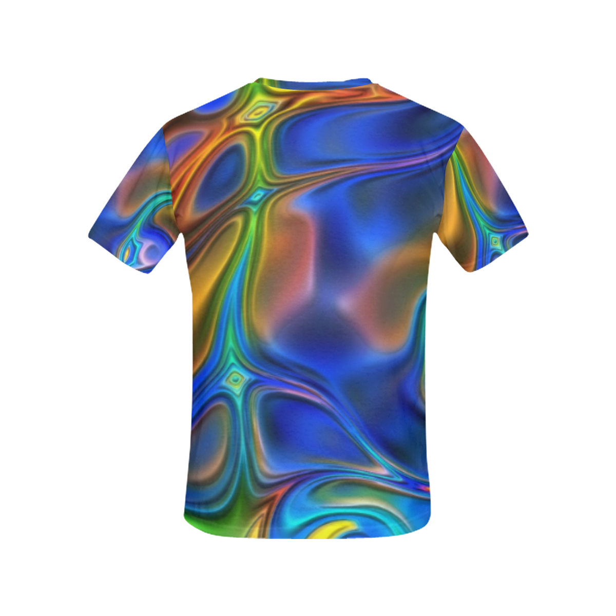 energy liquids 6 by JamColors All Over Print T-Shirt for Women (USA Size) (Model T40)