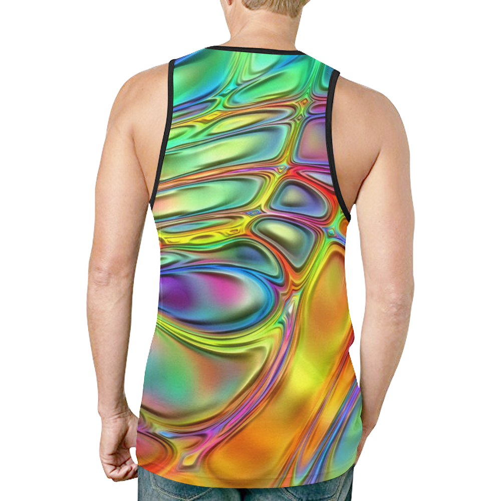 energy liquids 2 by JamColors New All Over Print Tank Top for Men (Model T46)
