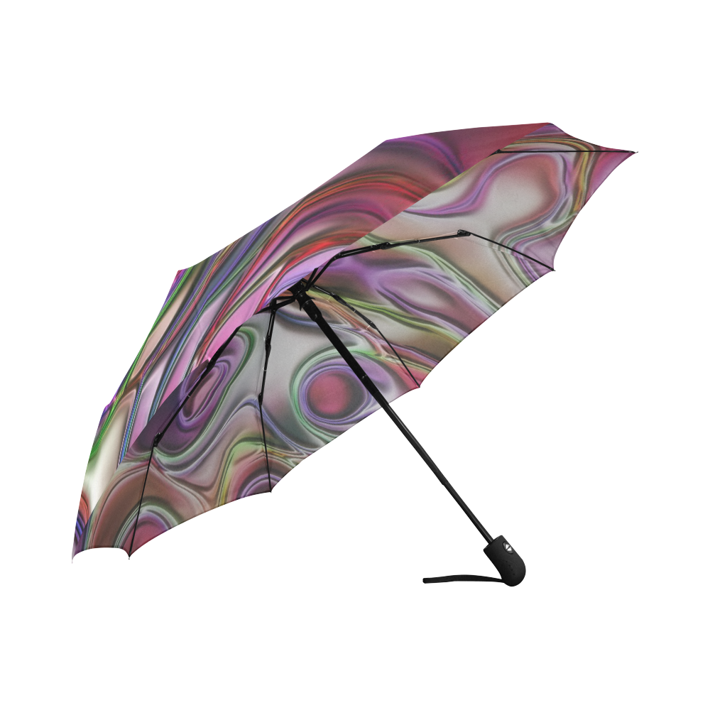 energy liquids 5 by JamColors Auto-Foldable Umbrella (Model U04)
