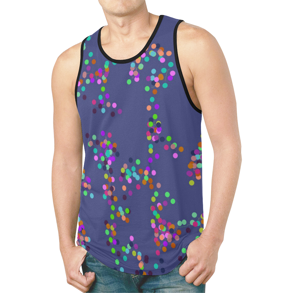 Konfettie by Artdream New All Over Print Tank Top for Men (Model T46)