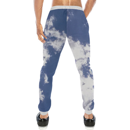 Cloud Fire Men's All Over Print Sweatpants (Model L11)