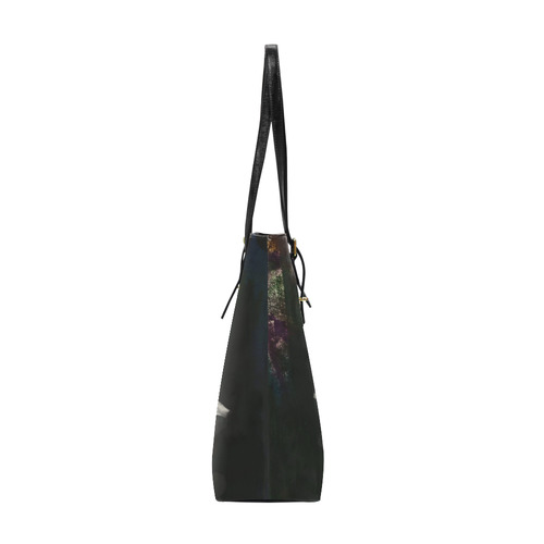 dark-flowers Euramerican Tote Bag/Small (Model 1655)