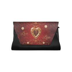 Love, wonderful heart Clutch Bag (Model 1630)