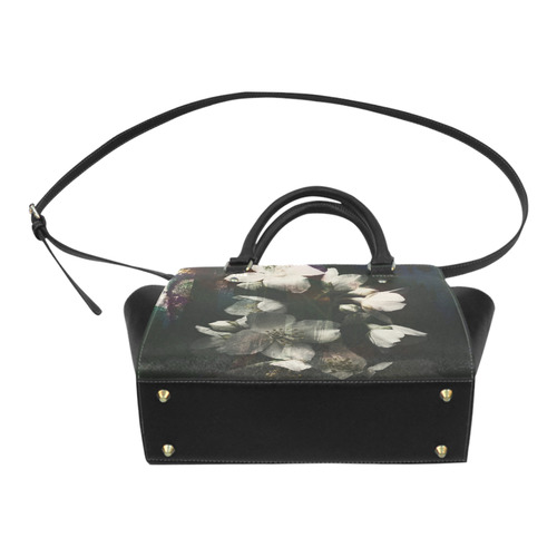 dark-flowers Classic Shoulder Handbag (Model 1653)