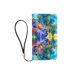 ink-flower Men's Clutch Purse （Model 1638）