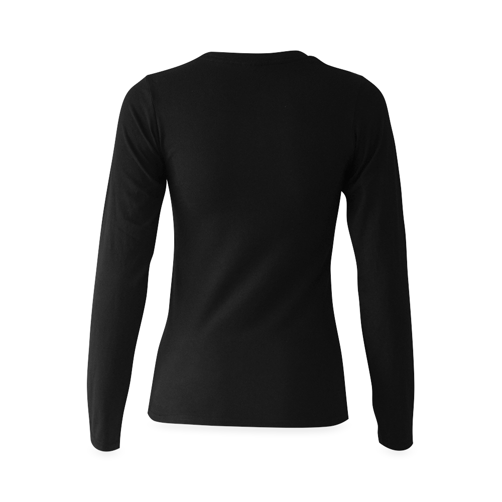 Balancing Sunny Women's T-shirt (long-sleeve) (Model T07)