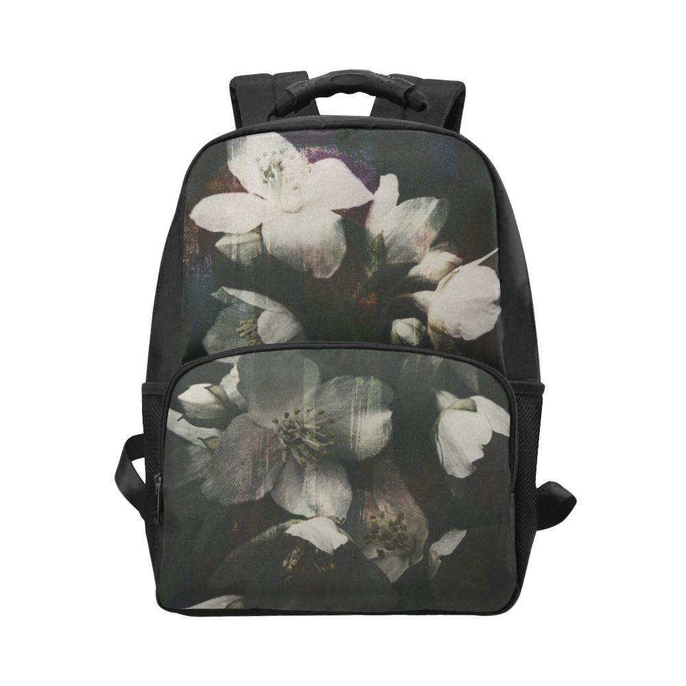 dark-flowers Unisex Laptop Backpack (Model 1663)