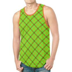 tami kaye plaid tartan New All Over Print Tank Top for Men (Model T46)