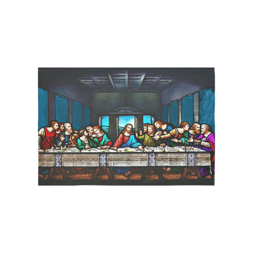 Last Supper Cotton Linen Wall Tapestry 60"x 40"