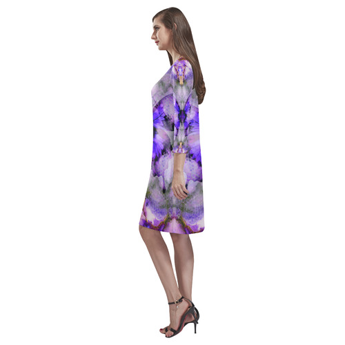 ink-butterfly Rhea Loose Round Neck Dress(Model D22)