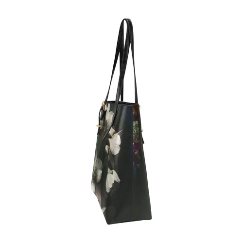 dark-flowers Euramerican Tote Bag/Small (Model 1655)