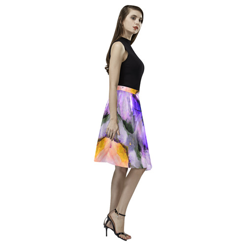 ink-butterfly Melete Pleated Midi Skirt (Model D15)