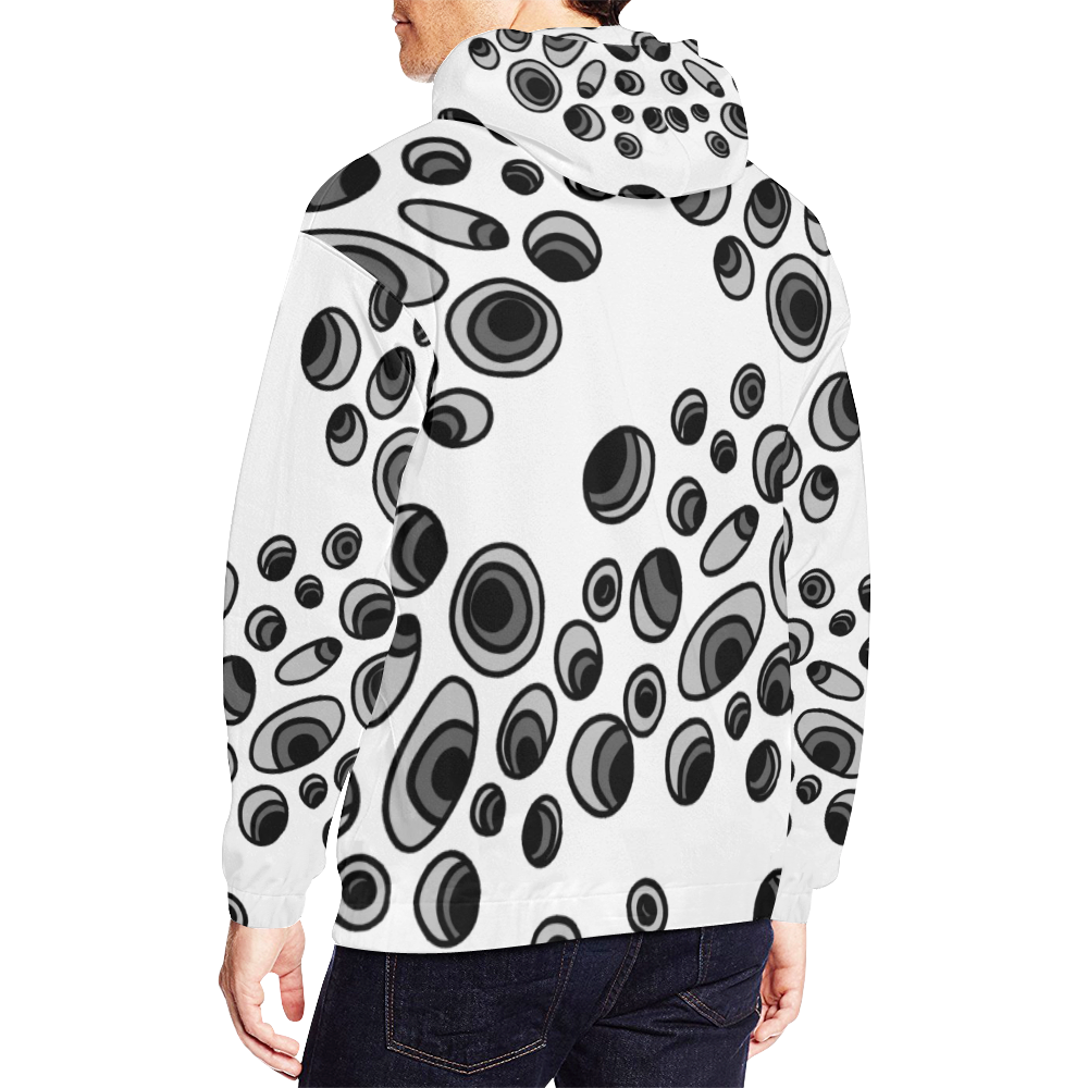 Eye see a Mess All Over Print Hoodie for Men/Large Size (USA Size) (Model H13)