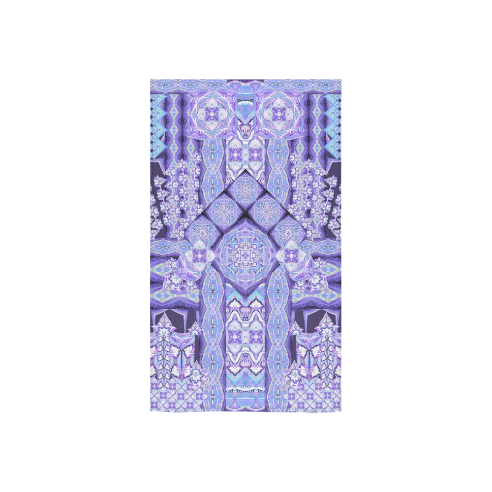 mandala spirit purple Custom Towel 16"x28"