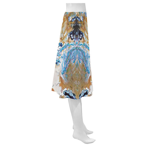 Trip Mnemosyne Women's Crepe Skirt (Model D16)