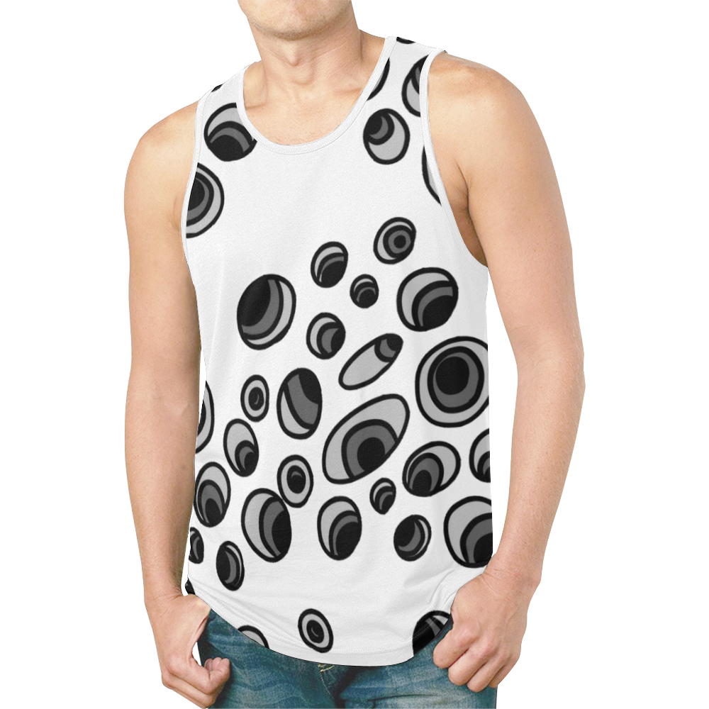 Eye see a Mess New All Over Print Tank Top for Men (Model T46)