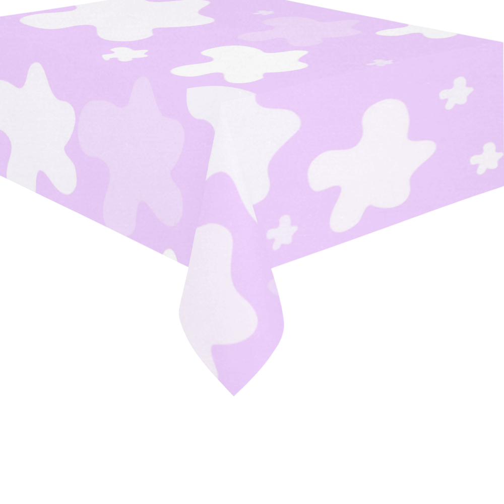 purpleblob Cotton Linen Tablecloth 60" x 90"