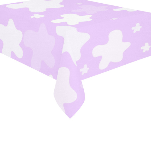 purpleblob Cotton Linen Tablecloth 60" x 90"