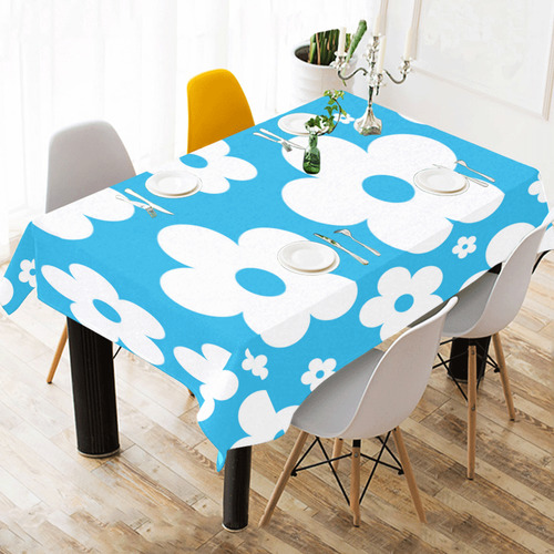 bluejasmine Cotton Linen Tablecloth 60" x 90"