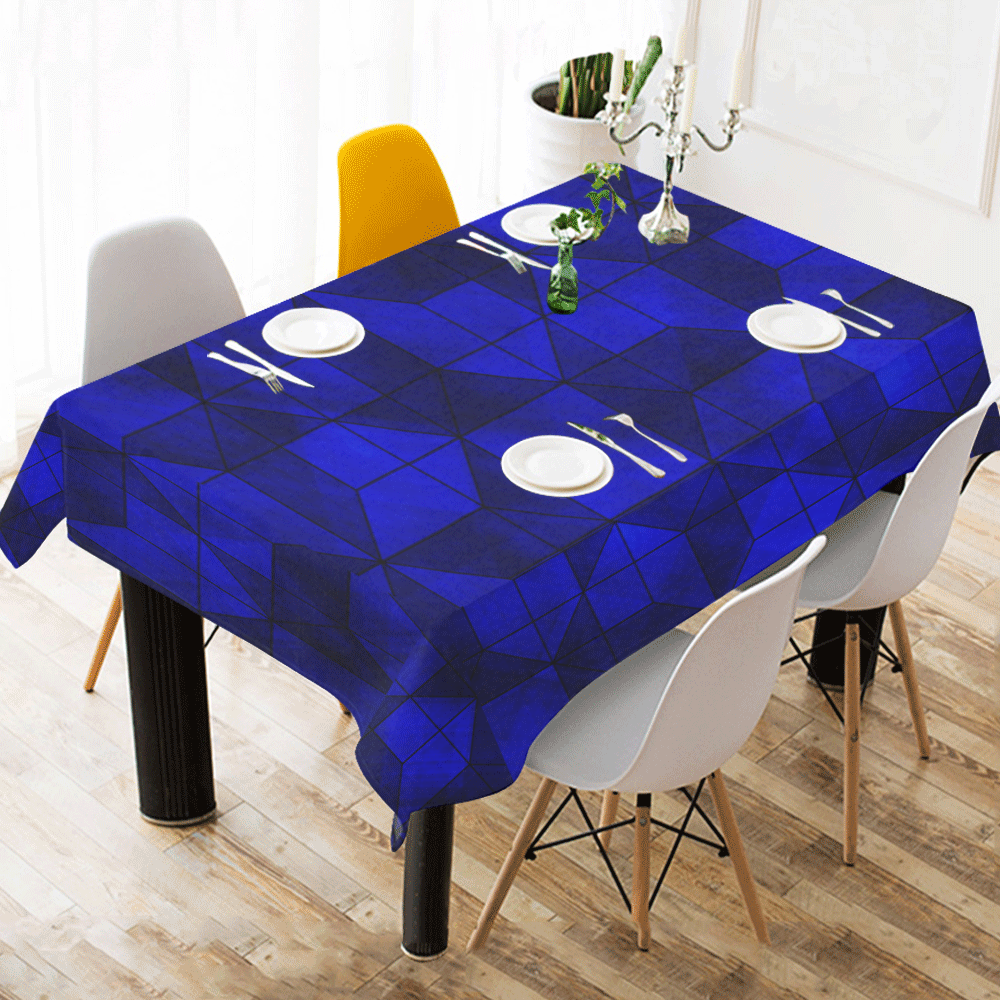 geosinthedark Cotton Linen Tablecloth 60" x 90"