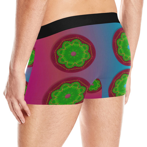 Meditative abstract temple of love Men's All Over Print Boxer Briefs (Model L10)