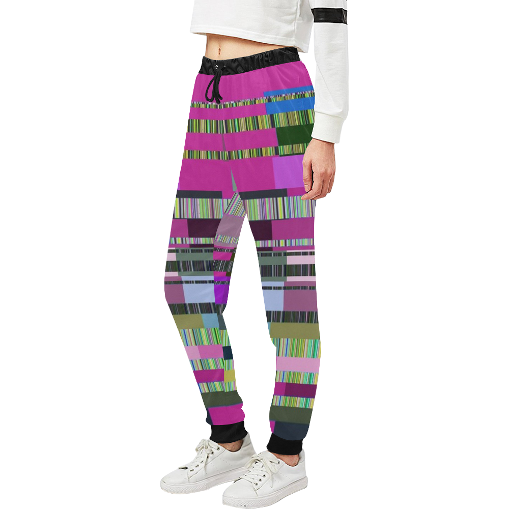 Error 3 by FeelGood Unisex All Over Print Sweatpants (Model L11)